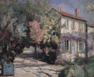Printemps, Glycines En Fleurs by Victor Charreton