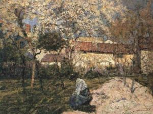 Printemps Dans La Maison De L'artiste by Victor Charreton