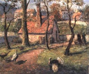 Ferme En Bretagne by Victor Charreton