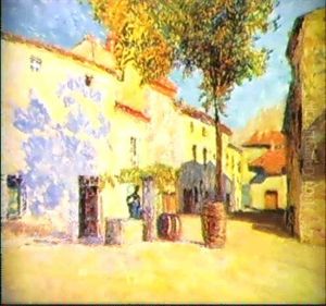 Village De Provence by Victor Charreton