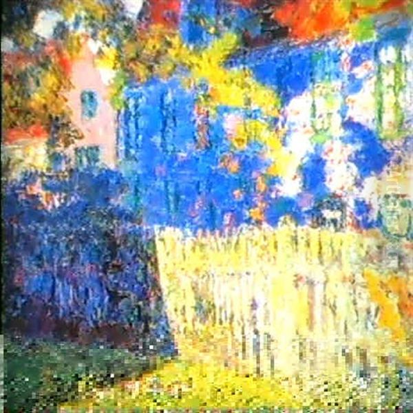 Maison Dans Un Jardin Fleuri - view 1
