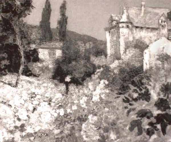 Un Chateau Avec Des Fleurs - view 1