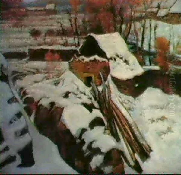 Chaumiere Sous Le Neige - view 1
