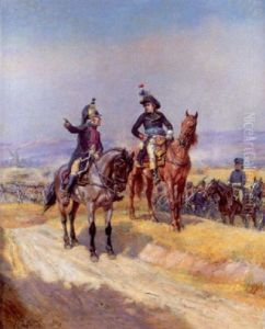 Batalla Napoleonica by Henri Georges Jacques Chartier