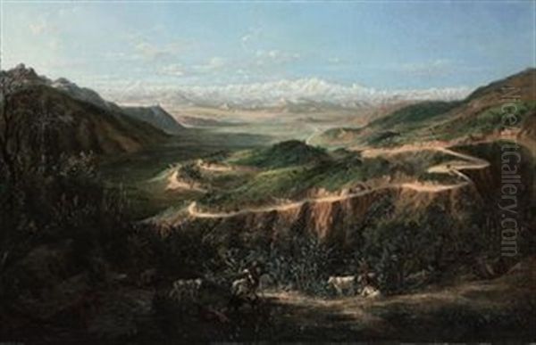 The Road From Valparaiso To Santiago - view 1