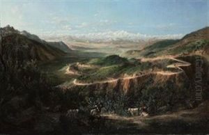 The Road From Valparaiso To Santiago