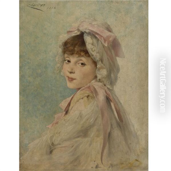 Portrait Of Gabrielle Rejane As A Young Actress - view 1