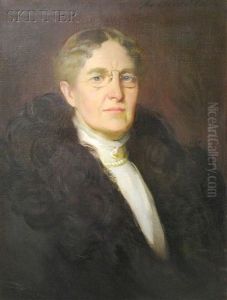 Portrait Of A Bespectacled Woman
