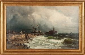 Arrival Of The Mail Packet by Henry Chase