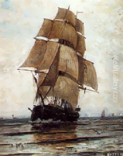 Ship At Full Sail - view 1