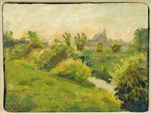 Landscape by William Merritt Chase