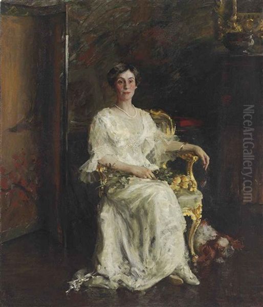 Portrait Of A Lady (mrs. Eldridge Reeves Johnson) - view 1