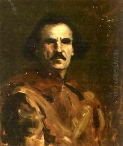 Portrait Of A Gentleman In A Brown Jacket