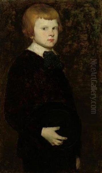 Portrait Of A Young Boy (son Of Karl Theodor Von Piloty) - view 1