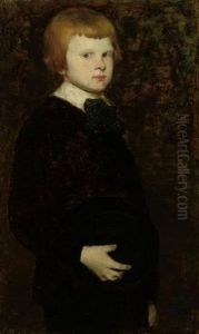 Portrait Of A Young Boy (son Of Karl Theodor Von Piloty) Portrait Of A Young Boy (son Of Karl Theodor Von Piloty)