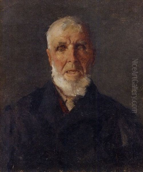 A Long Island Fisherman (a Fisherman / Old Man Woodburn) - view 1