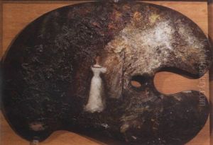 A Woman In A Long White Dress