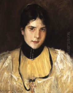 Portrait Of Alice (the Yellow Blouse) by William Merritt Chase