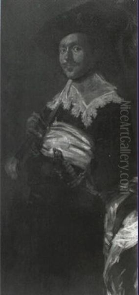 Portrait Of An Officer Of The Civic Guard Of St. George At Haarlem (after Frans Hals) - view 1