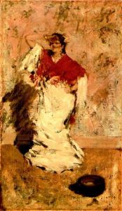 Street Dancer, Italy by William Merritt Chase