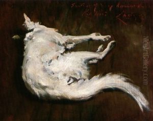 A Sketch Of My Hound, "kuttie"