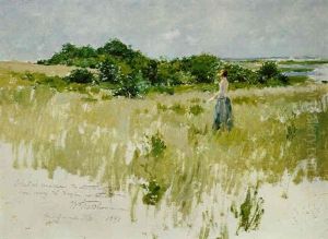 Shinnecock Hills (a View Of Shinnecock) by William Merritt Chase