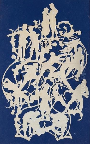 Untitled, Large Silhouette Depicting Soldiersequence - view 1