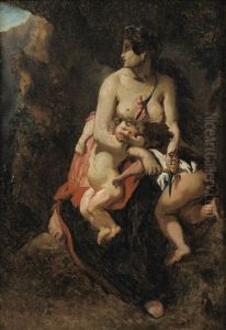 Medee Furieuse (after Eugene Delacroix)