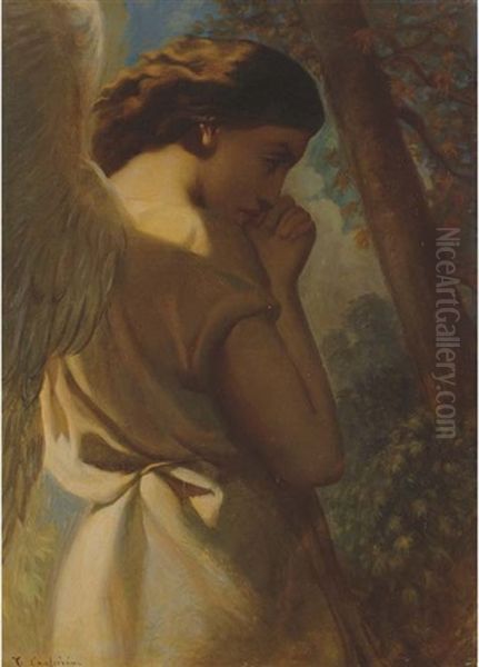 The Angel (study For The Angel In Christ In The Garden Of Olives) - view 1