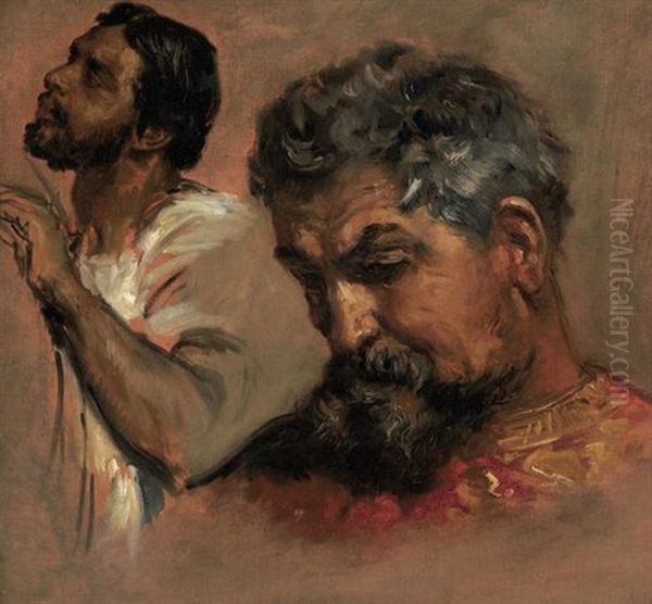 Saint Francis Xavier Baptising The Indians - view 1