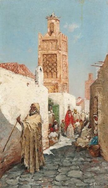 Scene De Rue, Maroc - view 1