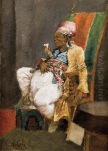 Le Garde Du Palais by Marc Alfred Chataud