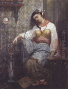 Jeune Femme Au Narghile Jeune Femme Au Narghile