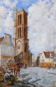 Le Marche Aux Foins Place Saint Maclou A Mantes La Jolie