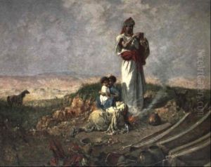 Campement Kabyle Dans Les Montagnes D'algerie Campement Kabyle Dans Les Montagnes D'algerie