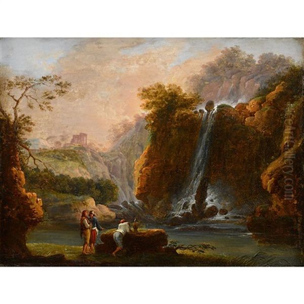 Waterfalls At Terni - view 1