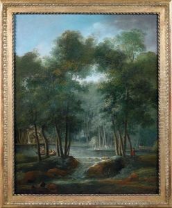 Vues De Parcs Dans L'ile De France (pair)