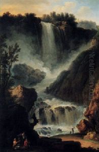 The Cascade Del Marmore Near Terni
