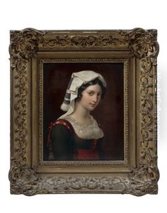 Portrait D"une Jeune Napolitaine