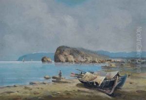 Boats On The Shore by Vasilios Chatzis