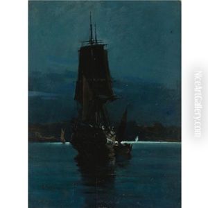 Ship By Night by Vasilios Chatzis