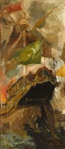 A Frigate by Vasilios Chatzis