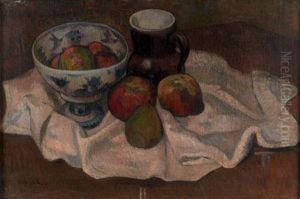 Nature Morte Aux Pommes by Georges Alfred Chaudet