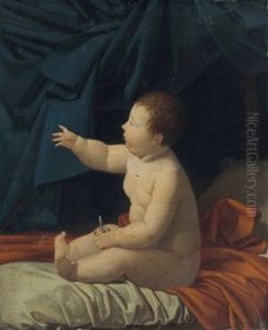 Study Of A Boy, Possibly An Allegory Of The Republic by Jeanne Elisabeth Chaudet