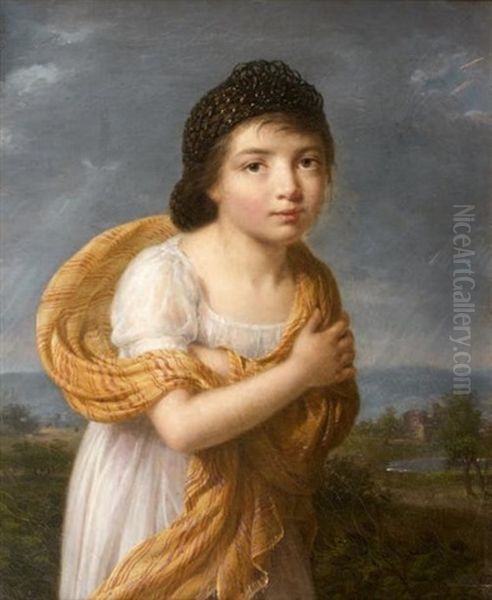 Jeune Fille Sous L'orage - view 1