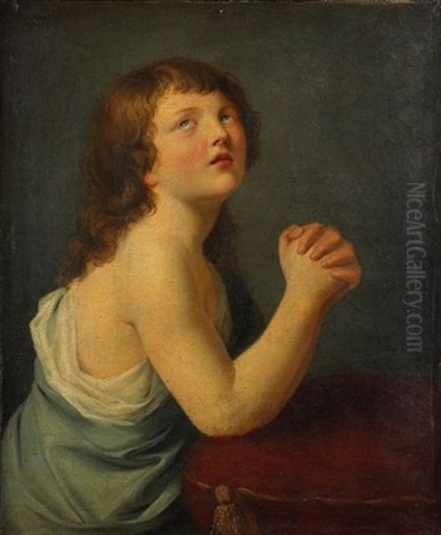Un Jeune Enfant En Priere - view 1