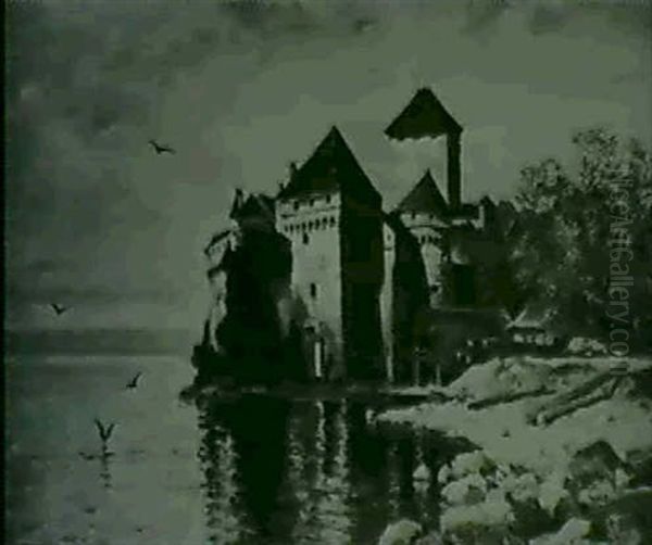 Schioss Chillon Am Genfer See - view 1
