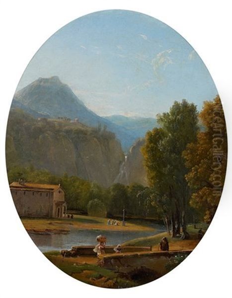 Vue Des Environs De Benevent - view 1