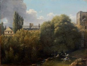Chevalier Venant Delivrer Une Jeune Femme
