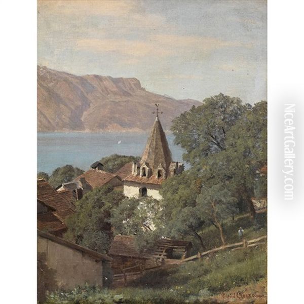 Vue Sur Chardonne Et Le Leman - view 1